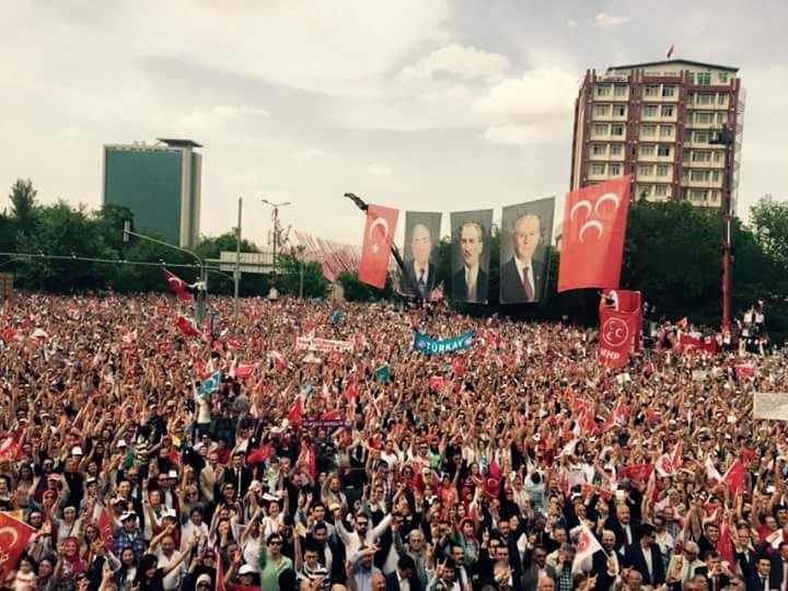 Ülkücülüğün Lideri Bahçeli Ankara'da